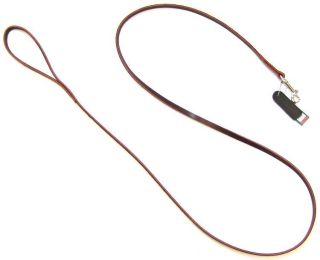 Circle T Latigo Leather Lead 6' Long x 3/8" Wide