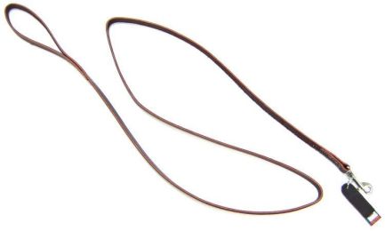 Circle T Latigo Leather Lead 6' Long x 5/8" Wide