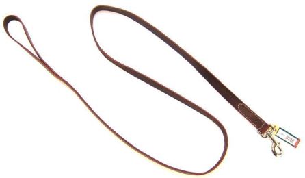Circle T Latigo Leather Lead 6' Long x 1" Wide
