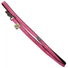 K9 Explorer Reflective Leash with Scissor Snap - Rosebud 6' Long x 5/8" Wide