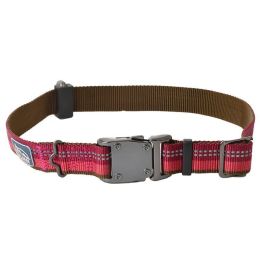 Reflective Dog Collar by Coastal Pet - K9 Explorer Berry Red Lrg