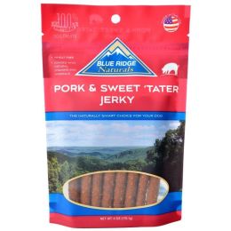 "Pork & Sweet 'Tater Jerky" Dog Treats by Blue Ridge Naturals