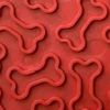 "Red Bones" Dog Enrichment Toy by SP - Lg Lick Calming Emat