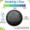 Magnum "Bottle Top" Flyer Retrieve Dog Toy by SodaPup-Lg Blk