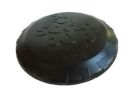 Magnum "Bottle Top" Flyer Retrieve Dog Toy by SodaPup-Lg Blk