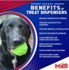 "Bullfrog" Dog Treat Toy/dispenser-Chew-Fetch-by MKB-Green Lrg