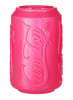 "Soda Can" Dog Treat Toy by SP for Teething Puppies-Med Pink