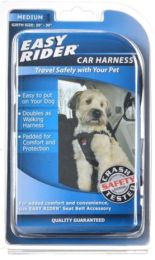 Easy Rider Dog Harness-Coastal Pet-Black Med-Girth Sz 20"-30"