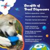 "Flying Saucer" Dog Treat Toy / dispenser-Chew-Fetch-by SP-Lrg