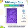 Dog Enrichment Toy by SP - Large Purple Groovy Lick Emat