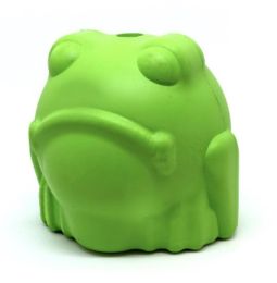 "Bullfrog" Dog Treat Toy/dispenser-Chew-Fetch-by MKB-Green Lrg