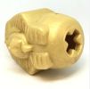 MKB Doggie "Pharaoh" Dog Treat Dispenser & Chew Toy-Lrg Gold
