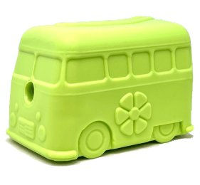 "Surf's Up" Dog Treat Toy - Chew - Fetch - MKB Retro Van-Green