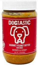 Dogtastic Gourmet Peanut Butter for dogs - Berries & Honey