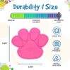 Ultra-durable "Paw Print" Dog Toy by SP - Chew & Fetch in Pink