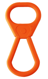 SP Can Opener Tug Toy -Orange Squeeze