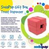 Dog Chew Toy-Treat Dispenser by SodaPup-Lrg "Gift Box" Shaped
