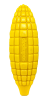 "Corn on the Cob" Dog Toy by SodaPup - Chew, Fetch in Yellow