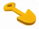 "Shovel" Dog Chew Toy by ID - Ultra Durable Nylon in Yellow