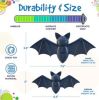 "Vampire Bat" Dog Toy by SodaPup-Chew, Fetch, Medium Black