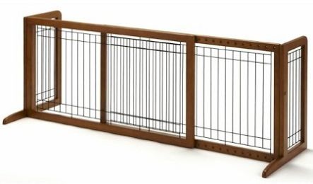 Large Bay Isle Freestanding Pet Gate (Size: )