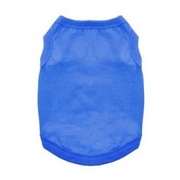 Cotton Dog Tank (Size: 3X-Large, Color: Nautical Blue)
