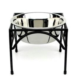 Regal Raised Dog Feeder (Size: large)