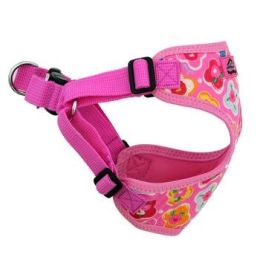 Wrap and Snap Choke Free Dog Harness by Doggie Design (Size: large, Color: Maui Pink)