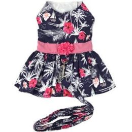 Moonlight Sails Dog Dress with Matching Leash (Size: X-Small)